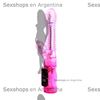 Masajeador vaginal con estimulacion de clitoris